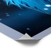 The Roaming Fox of the Forest Poster (Ecke)