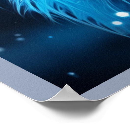 The Roaming Fox of the Forest Poster (Ecke)