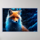 The Roaming Fox of the Forest Poster (Vorne)