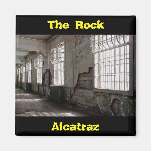 The Rock, Alcatraz Prison Today, San Francisco, CA Magnet (Vorne)