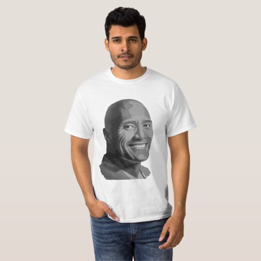 The Rock - Dwayne Johnson T-Shirt (Vorne ganz)