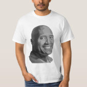 The Rock - Dwayne Johnson T-Shirt (Vorderseite)