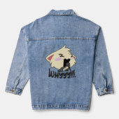 The Rock Star Cat - Whyyyyy Denim Jacket Jeansjacke (Rückseite)