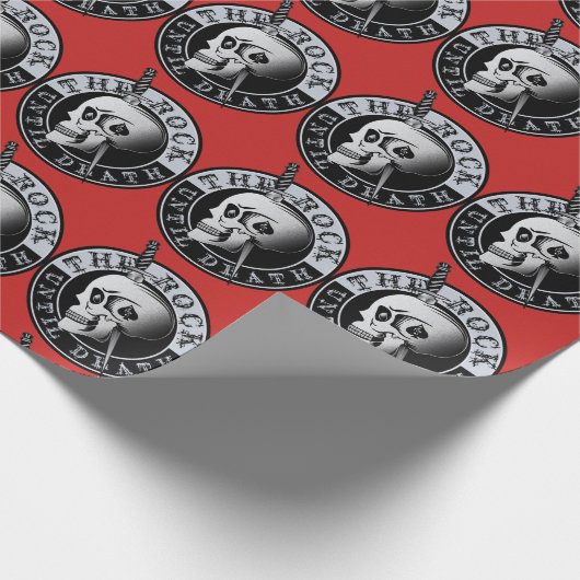 The Rock Until Death Geschenkpapier (Ecke)