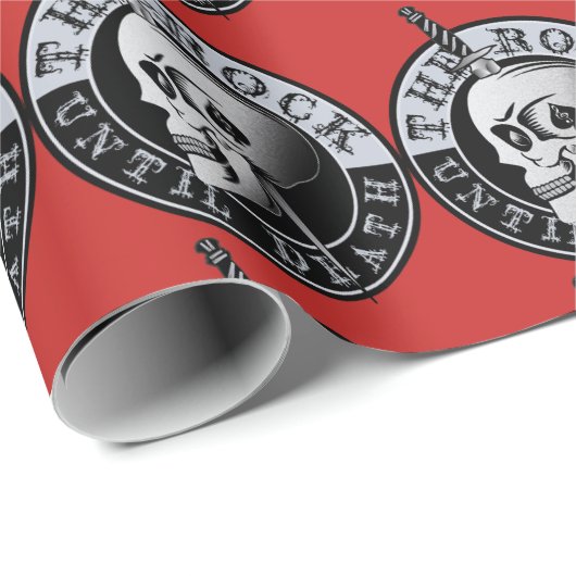 The Rock Until Death Geschenkpapier (Rolleneckpunkt)