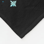 The Rocking Christmas Christmas Rock Guitar Santa  Fleecedecke (Ecke)