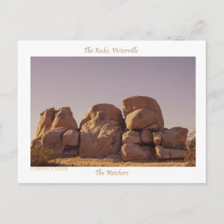 „The Rocks“ Victorville  Postkarte