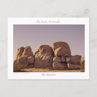„The Rocks“ Victorville  Postkarte