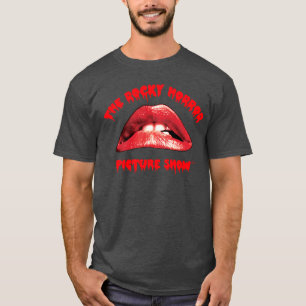 The Rocky Horror Picture Show Lippen Retro T-Shirt