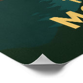 The Rocky Mountains Colorado V01 Poster (Ecke)