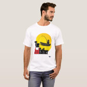 The Rodfather Fishing Enthusiast Fisherman Dad T-Shirt (Vorne ganz)