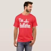 The Rodfather Funny Fishing Dad Gift gift gift vin T-Shirt (Vorne ganz)