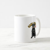The Roman Bodyguard: Cane Corso "Guardian" Mug Kaffeetasse (VorderseiteRechts)