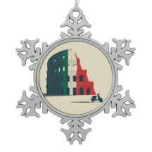 The "Roman Christmas" Collector’s Metal Ornament