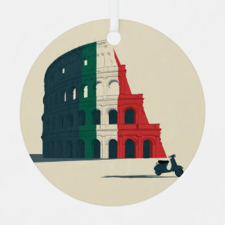 The "Roman Christmas" Collector’s Metal Ornament Aus Metall