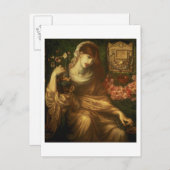 The Roman Widow, 1874 (Öl auf Leinwand) Postkarte (Vorne/Hinten)