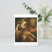 The Roman Widow, 1874 (Öl auf Leinwand) Postkarte (Stehend Vorderseite)