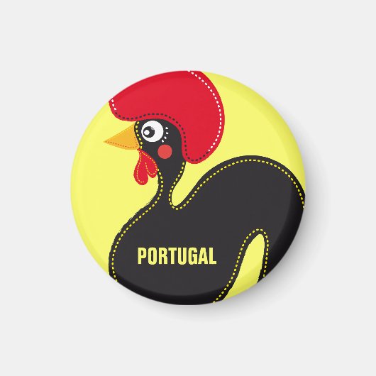 The Rooster of Portugal Magnet (Vorne)