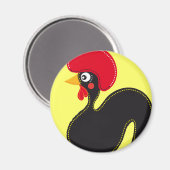 The Rooster of Portugal Magnet (Vorderseite/Rückseite)