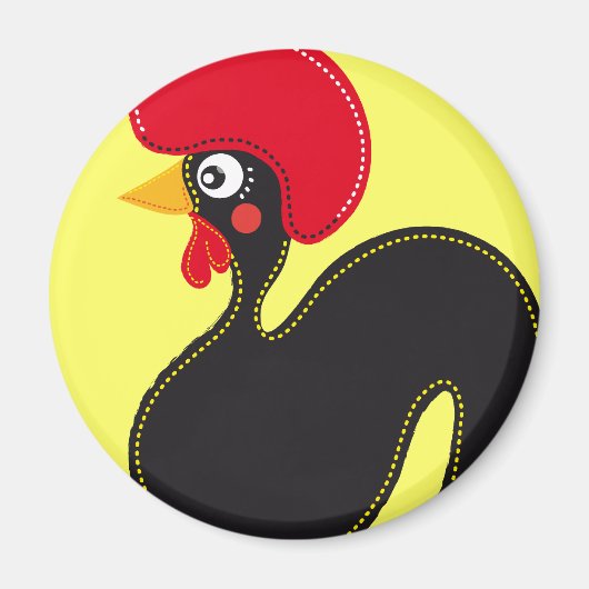 The Rooster of Portugal Magnet (Vorne)