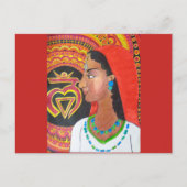 The Root Chakra (Lam) Postcard Postkarte (Vorderseite)