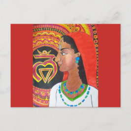 The Root Chakra (Lam) Postcard Postkarte