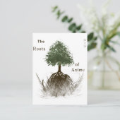 The roots of Anime Postkarte (Stehend Vorderseite)