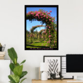 The Rose Garden of Elizabeth Park Poster (Heimbüro)