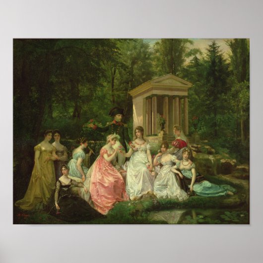 The Rose of Malmaison, c.1867 Poster (Vorne)