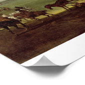 The Round Course at Newmarket, Preparing for the K Poster (Ecke)