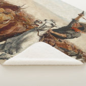 The Roundup Western Art von Frederic Remington Sherpadecke (3/4)