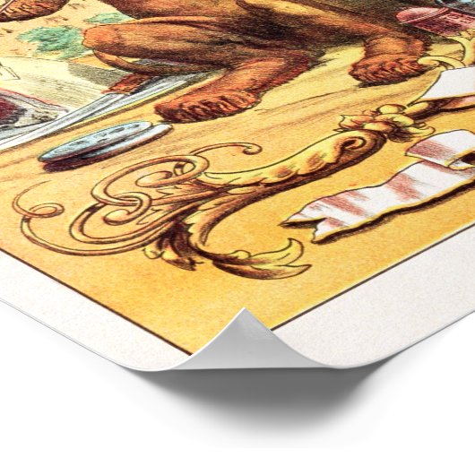 The Royal Arms Jubilant Poster (Ecke)