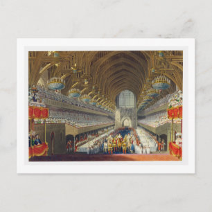 The Royal Banquet, First Course, aus einem Album c Postkarte