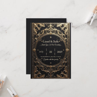 The Royal Choice: "Royal Baroque Wedding Invitatio Einladung