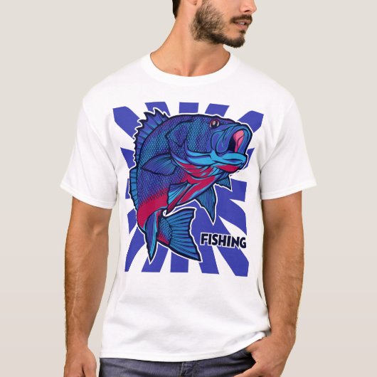 The Royal Coachman Fishing Pop Art T-Shirt (Vorderseite)