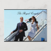 The Royal Couple Prince William and Kate MIddleton Postkarte (Vorderseite)