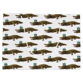 The Royal Croc - Jewel Alligator Große Geschenktüte (Rückseite)