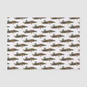 The Royal Croc - Jewel Alligator Seidenpapier (Vorderseite)