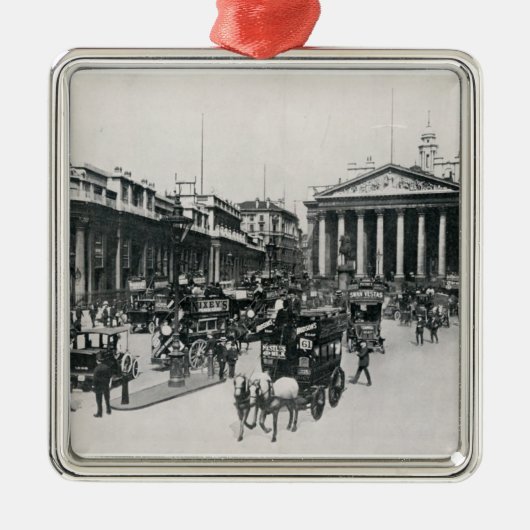 The Royal Exchange, London Ornament Aus Metall (Vorne)