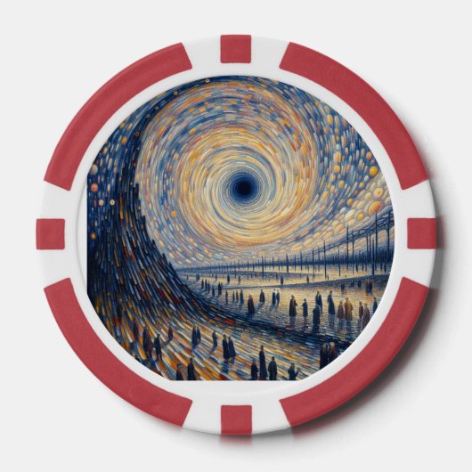 "The Royal Flush Robbery: A Poker Chip Heist" (Vorderseite)