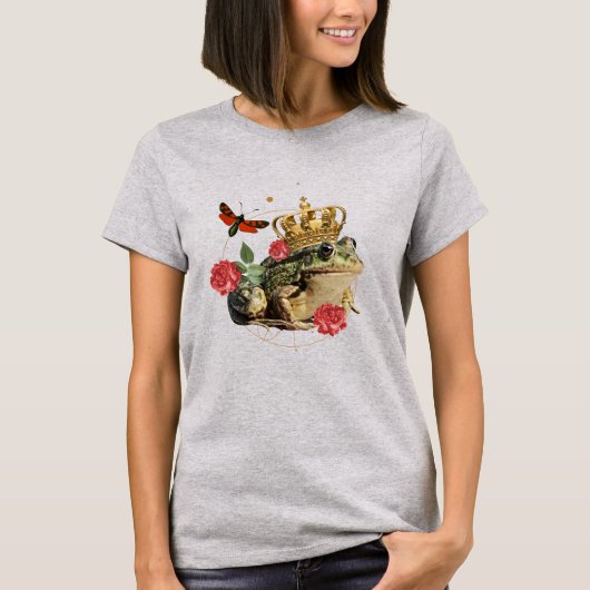The Royal Frog Collage T-Shirt (Vorderseite)