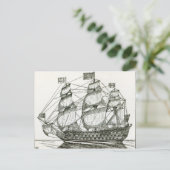 The Royal George Postkarte (Stehend Vorderseite)