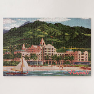 The Royal Hawaiian Hotel Large Puzzle