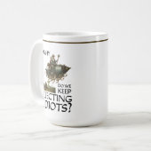 The Royal Rocket of Recurring Mistakes: Coffee Mug Kaffeetasse (Vorderseite Links)