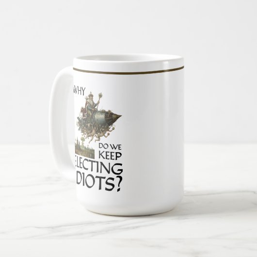 The Royal Rocket of Recurring Mistakes: Coffee Mug Kaffeetasse (Vorderseite Links)
