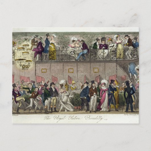 The Royal Saloon, Piccadilly, von "The English Sp Postkarte (Vorderseite)