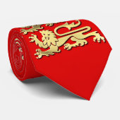 The Royal Seal of King Richard I of England Krawatte (Gerollt)