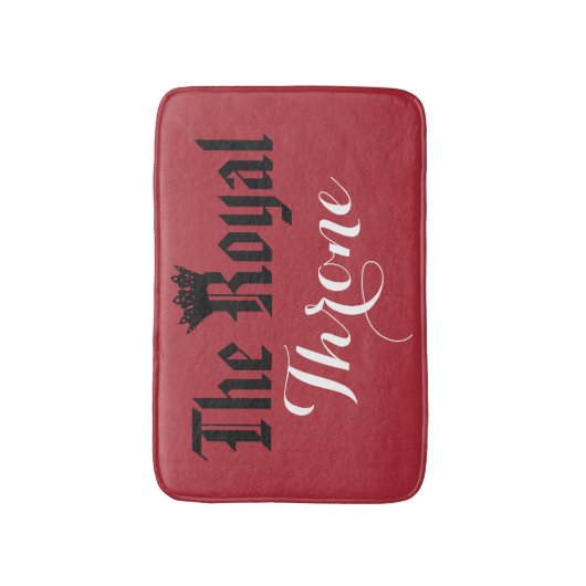 "The Royal Throne" Badematte (Vorderseite Vertikal)