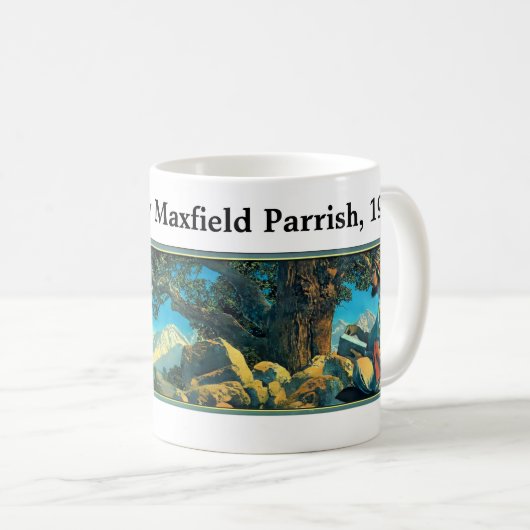 The Rubaiyat von Maxfield Parrish, 1917 Kaffeetasse (VorderseiteRechts)