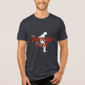 The Running Man Tri-Blend Shirt (Vorderseite)